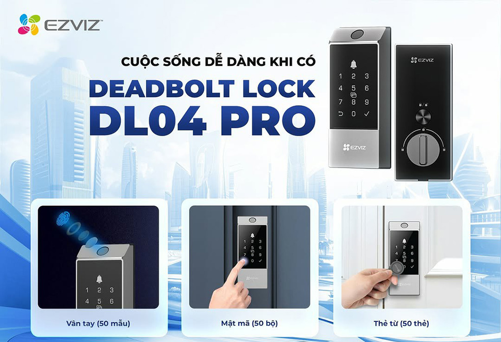 Bảo mật cao cấp, an tâm tuyệt đối