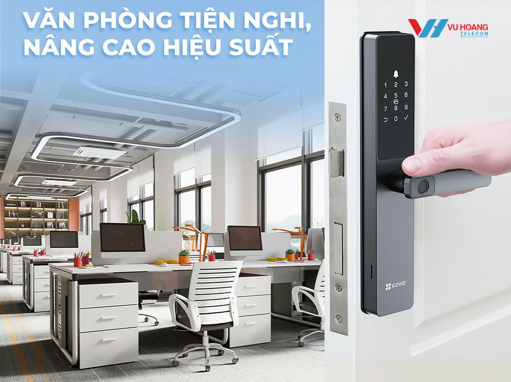 Khóa cửa EZVIZ – Đầu tư thông minh cho tương lai