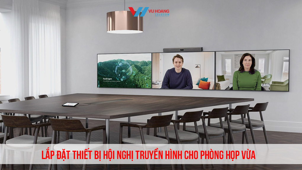 Lắp đặt thiết bị hội nghị truyền hình cho phòng họp vừa