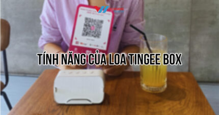 Tính năng của Loa Tingee Box hỗ trợ thanh toán nhanh, chuyên nghiệp