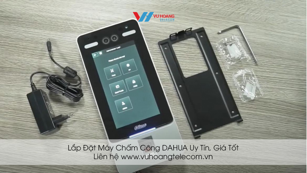Hướng dẫn cài đặt máy chấm công Dahua chi tiết từng bước