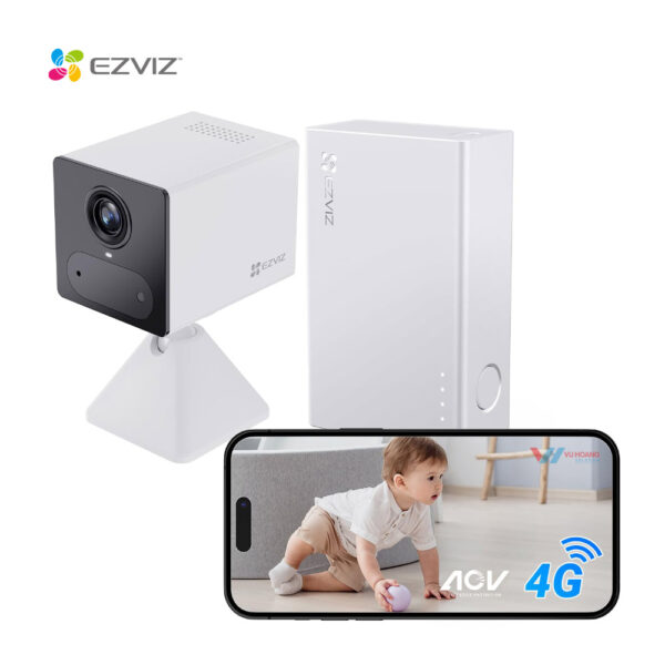 camera EZVIZ CB2 4G Kit 2K - 1