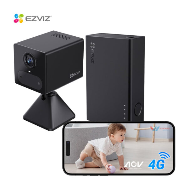 camera EZVIZ CB2 4G Kit 2K - 2