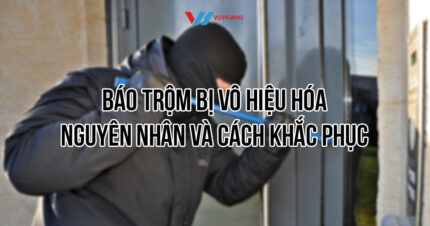 Khắc phục báo trộm bị vô hiệu hóa tại Vũ Hoàng Telecom