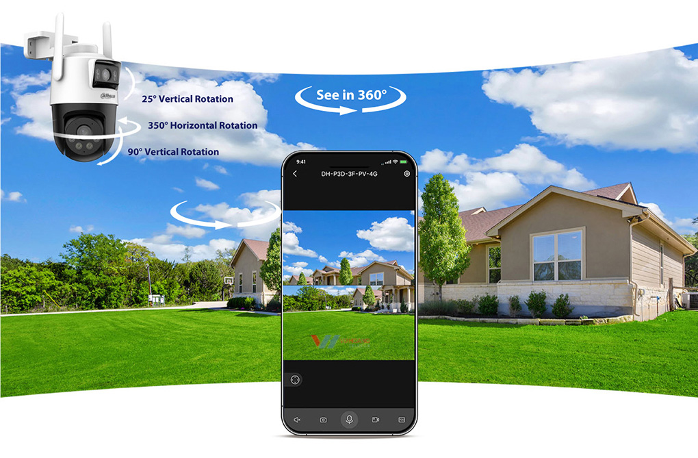 Chủ động giám sát – Không cần Wi-Fi