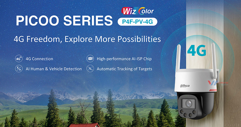 Camera 4G Dahua DH-P4F-PV-4G giá tốt tại Vũ Hoàng Telecom