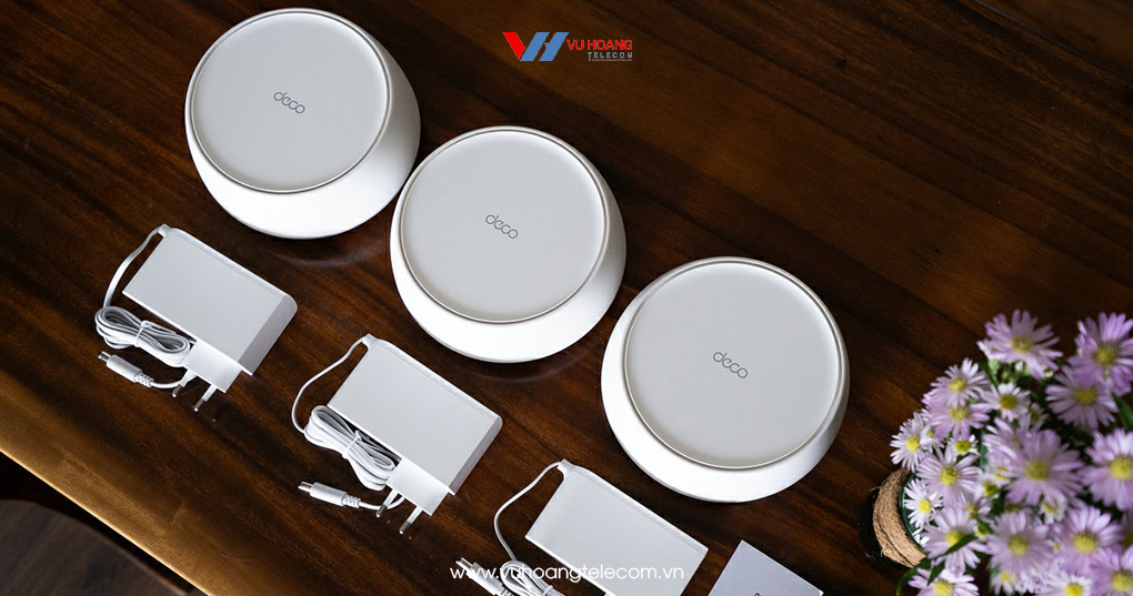 TP-LINK Deco BE25(3-pack) Wi-Fi 7 Tốc Độ Cao, Giá Rẻ Tại Vũ Hoàng Telecom