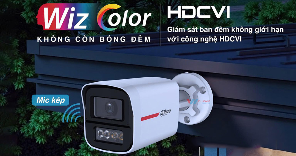 Camera Dahua DH-HAC-HFW1249X-IL-A-PRO có màu giá rẻ tại Vũ Hoàng Telecom