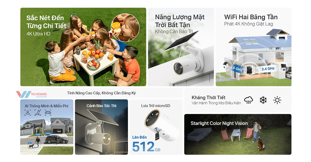 Hình ảnh siêu nét 4K - Nhìn rõ mọi chi tiết