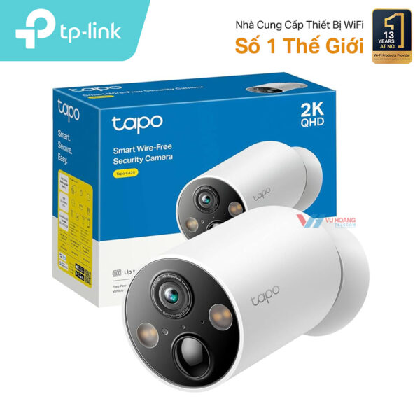 Camera dùng pin 2K TP-Link Tapo C425