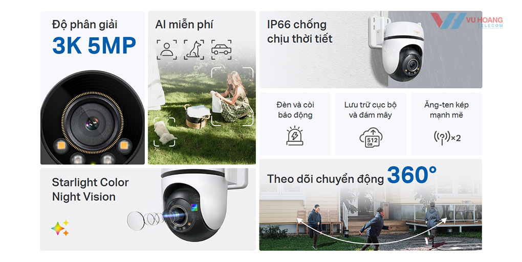 Độ phân giải 3K - Hình ảnh siêu nét, nhận diện rõ mặt