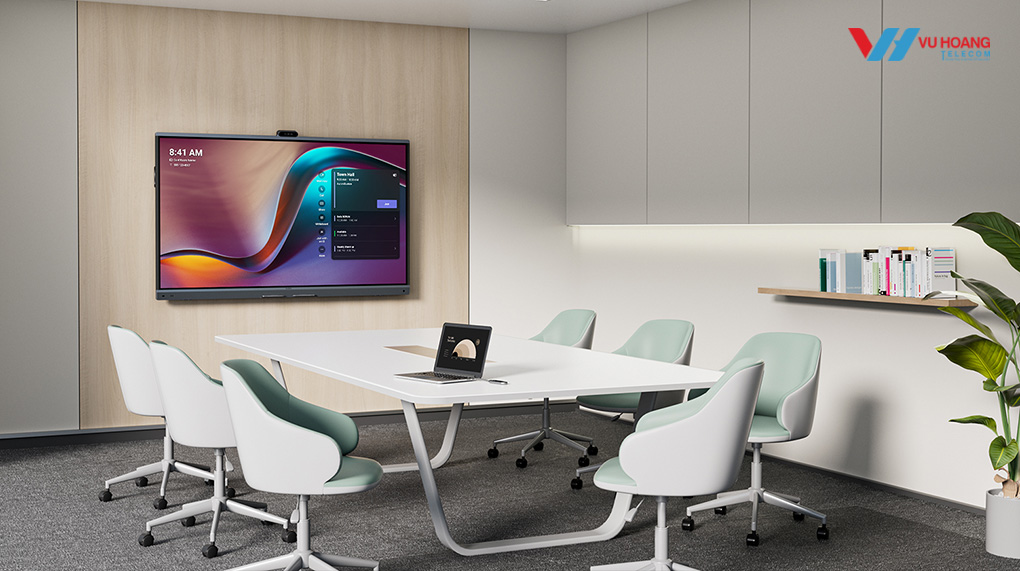 Yealink MeetingBoard 65 Pro Màn hình họp online thông minh giá tốt tại Vũ Hoàng Telecom