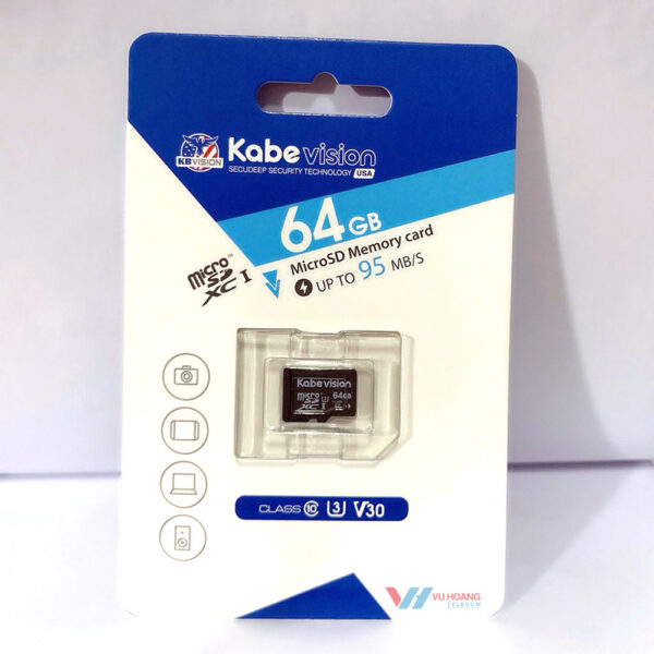 Thẻ Nhớ KABEVISION-64GB Giá Rẻ Tại Vũ Hoàng Telecom
