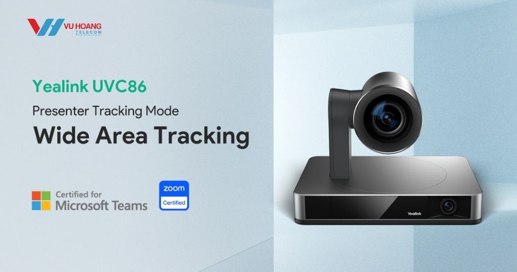 Camera theo dõi thông minh Yealink UVC86