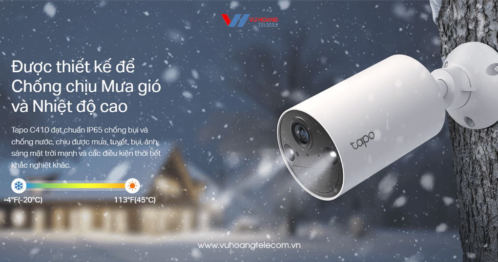 Chuẩn chống nước IP65, lắp đặt đa dạng: bàn, trần, tường.