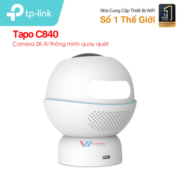 Tapo C840 - Camera WiFi AI quay 360 độ thông minh