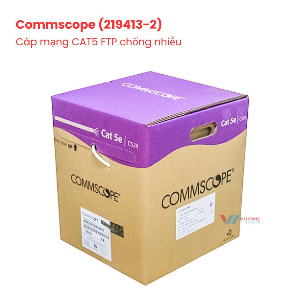 Cáp mạng AMP COMMSCOPE CAT5 FTP (219413-2) chống nhiễu