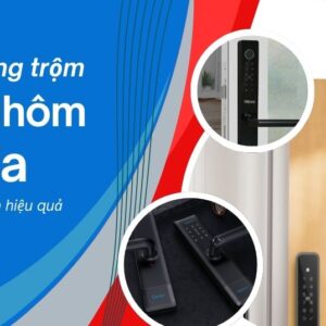 Khóa chống trộm cửa nhôm Xingfa an toàn 2025