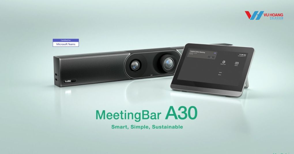 Yealink MeetingBar A30 - Camera hội nghị tích hợp đa tính năng;