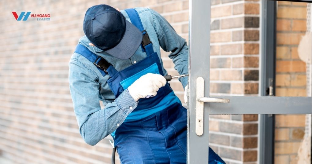 Ưu điểm nổi bật khóa cửa nhôm