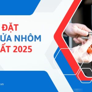 Giá lắp đặt khóa cửa nhôm mới nhất 2025