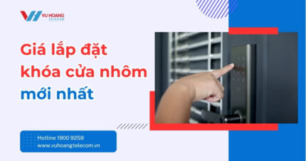 Giá lắp đặt khóa cửa nhôm mới nhất