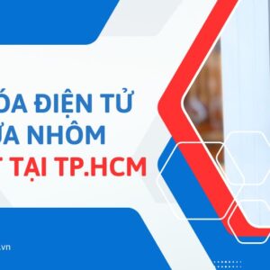 Lắp khóa điện tử cho cửa nhôm giá tốt tại Tp.HCM