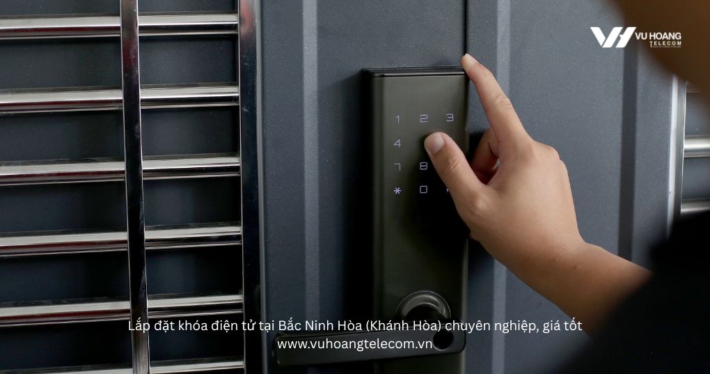 Dịch vụ lắp khóa điện tử tại Bắc Ninh Hòa