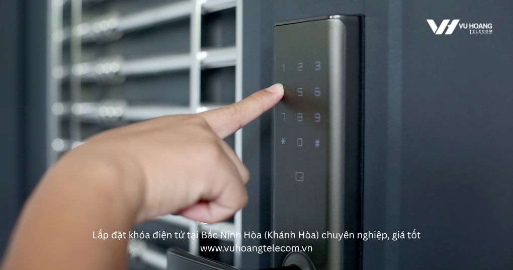 giá lắp khóa điện tử tại Bắc Ninh Hòa