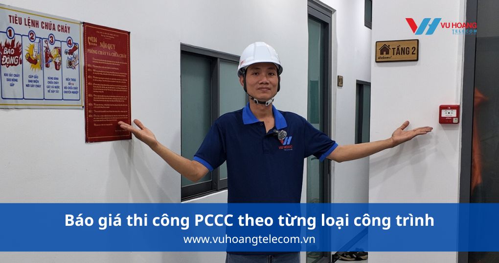 Báo giá thi công PCCC theo từng loại công trình
