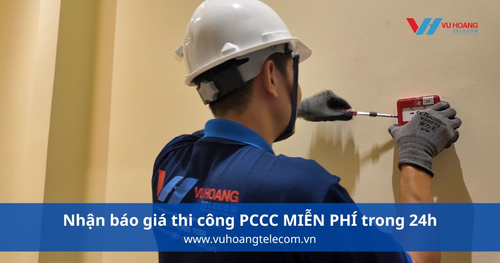 Lý do nên chọn dịch vụ thi công PCCC tại Vũ Hoàng Telecom