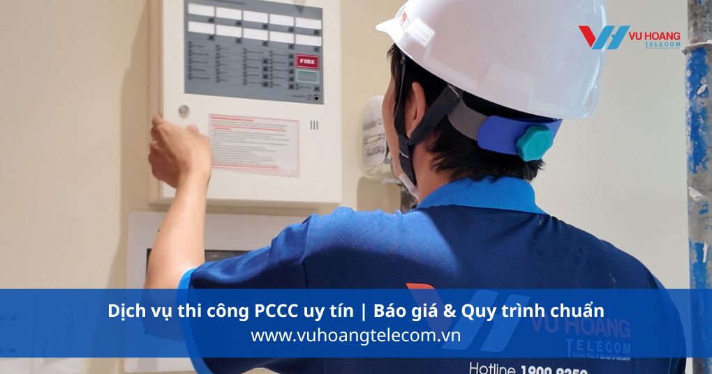 Vì sao doanh nghiệp phải thi công PCCC theo tiêu chuẩn?