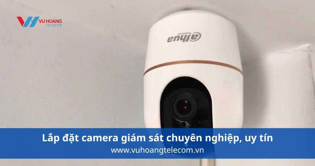 Gắn camera lên tường