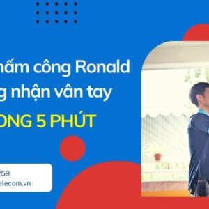 Lỗi máy chấm công Ronald Jack không nhận vân tay