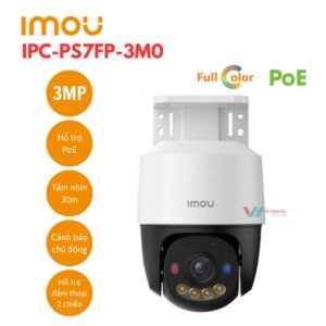 Camera PoE PT 3.0MP IMOU IPC-PS7FP-3M0