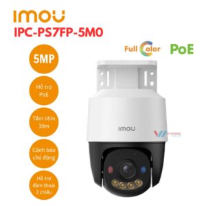 Camera PoE PT 5MP IMOU IPC-PS7FP-5M0