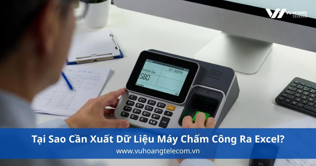 Tại Sao Cần Xuất Dữ Liệu Máy Chấm Công Ra Excel?