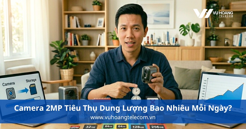 Camera 2MP Tiêu Thụ Dung Lượng Bao Nhiêu Mỗi Ngày?