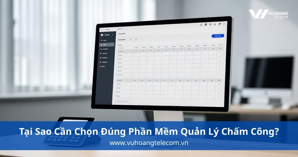 Tại Sao Cần Chọn Đúng Phần Mềm Quản Lý Chấm Công?