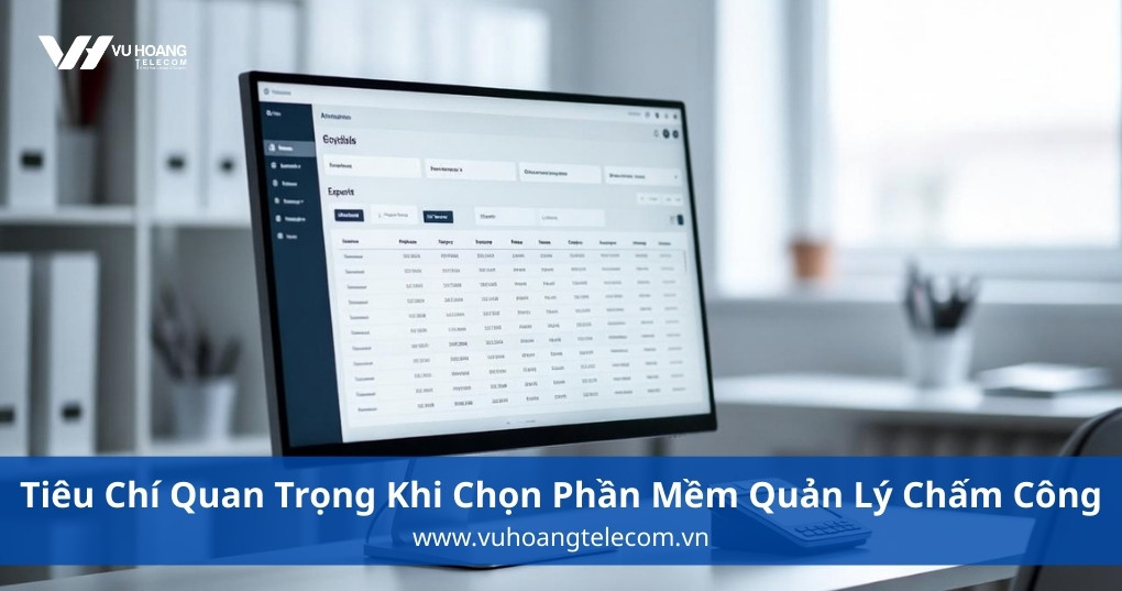 Tiêu Chí Quan Trọng Khi Chọn Phần Mềm Quản Lý Chấm Công