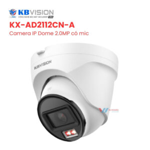 Camera IP KBVISION KX-AD2112CN-A - Dome 2MP Có Mic