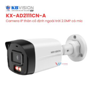Camera KBVISION KX-AD2111CN-A - IP Thân 2MP Có Mic