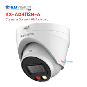 Camera IP KBVISION KX-AD4112N-A - Dome 4MP Ánh Sáng Kép