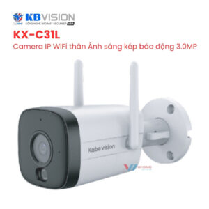 Camera WiFi KBVISION KX-C31L - Thân 3MP Đàm Thoại