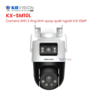 Camera WiFi KBVISION KX-SM10L - 2 Ống Kính 10MP Ngoài Trời