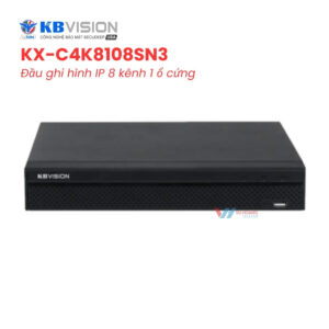Đầu Ghi KBVISION KX-C4K8108SN3 - NVR 8 Kênh AI 12MP
