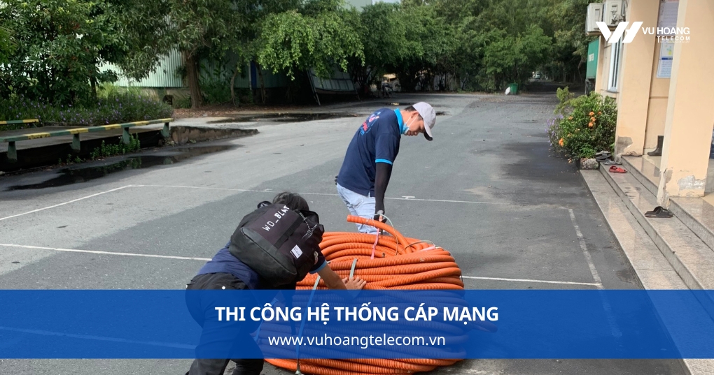 Thi Công Hệ Thống Cáp Mạng