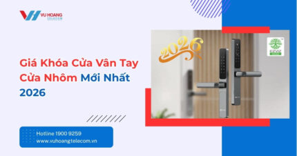 Giá Khóa Cửa Vân Tay Cửa Nhôm Mới Nhất 2026