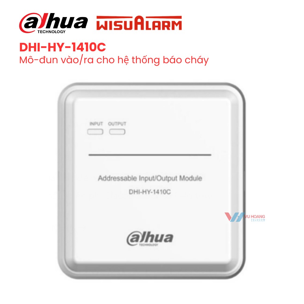 Dahua Wisualarm DHI-HY-1410C - Module Vào Ra Báo Cháy