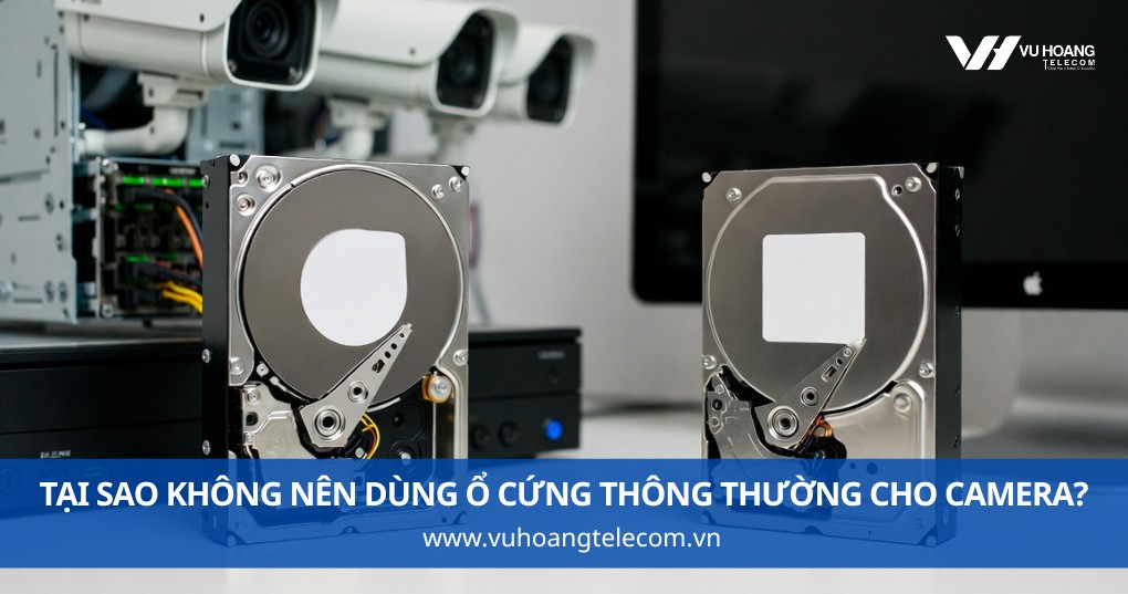 Tại Sao Không Nên Dùng Ổ Cứng Thông Thường Cho Camera?